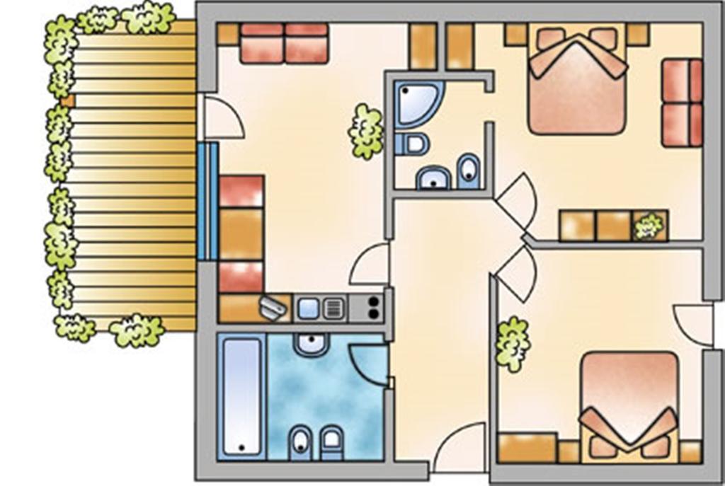 Appartments Jaegerhof Olang Buitenkant foto